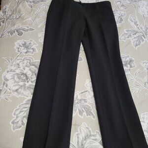 Talbots High Quality Side Zip Black Dress Pants 8P NWT